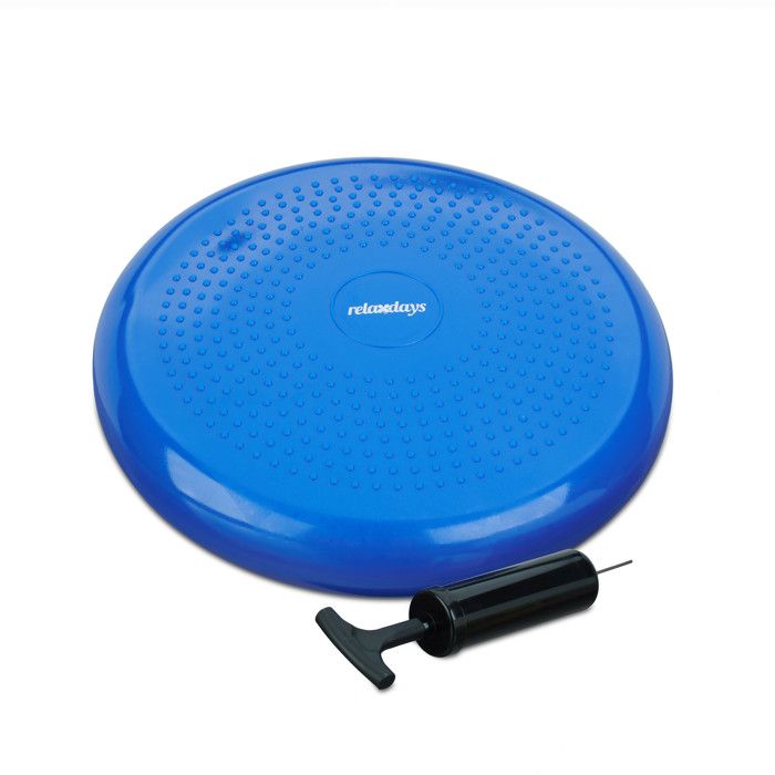 Coussin D'équilibre à Picots 33 Cm - Pour Posture, Gainage, Rééducation - Charge Max 200 Kg - PVC Durable