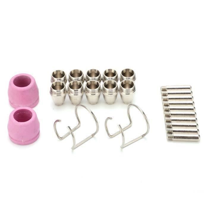 Kit Consommables Découpe Plasma 70 Pièces P-80 - Compatible CUT-55P/65P, Marque PLASMARGON