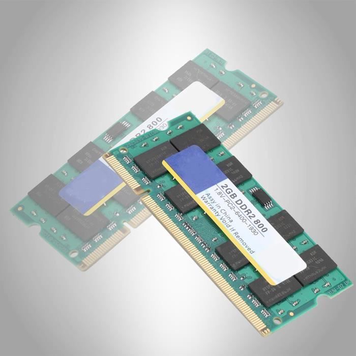 Mémoire DDR2 2 Go Pour Portable HP - PC2-6400 - Testée Et Fonctionnelle