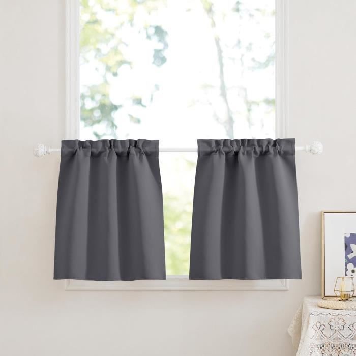 Rideau De Cuisine Court - Rideau Brise- Bise Décoration De Petite ...