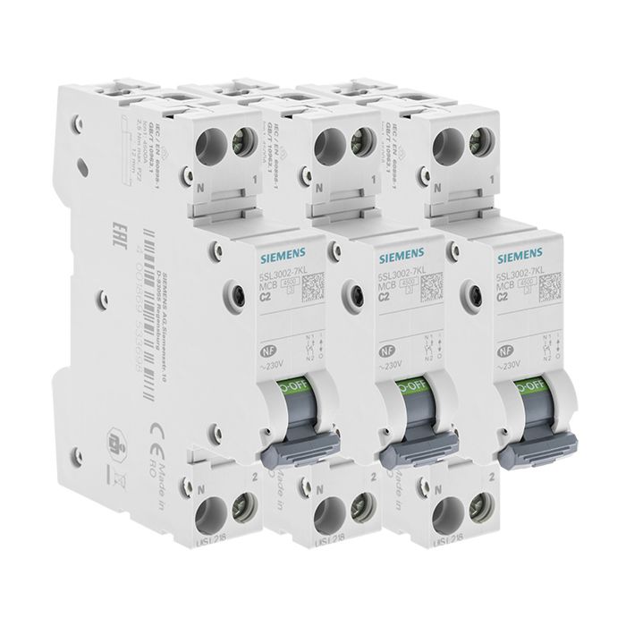 Disjoncteur électrique SIEMENS Lot de 2 - vue 8