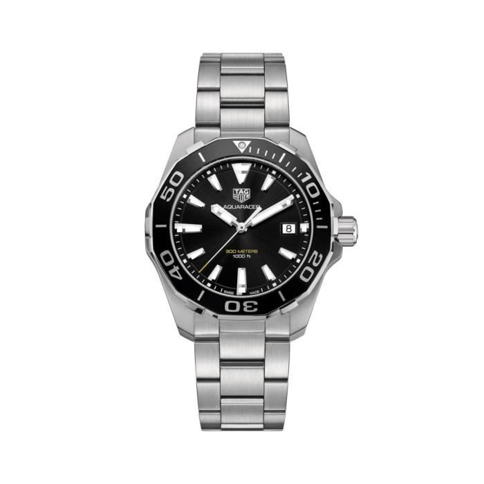 Montre Tag Heuer Homme Aquaracer - Quartz - Date - 41MM - Achat / Vente  lunettes de soleil Homme Adulte - Cdiscount