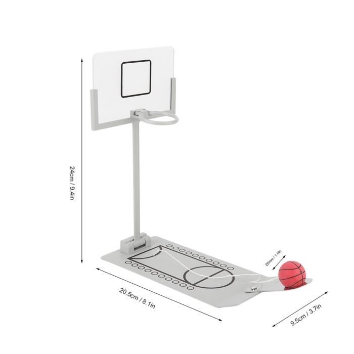 Panneau De Basket Exterieur Anneau De Basket Pro FUNJEPE 45cm - Filet Inclus - Fixation Murale - Intérieur/Extérieur - Noir Interieur Exterieur