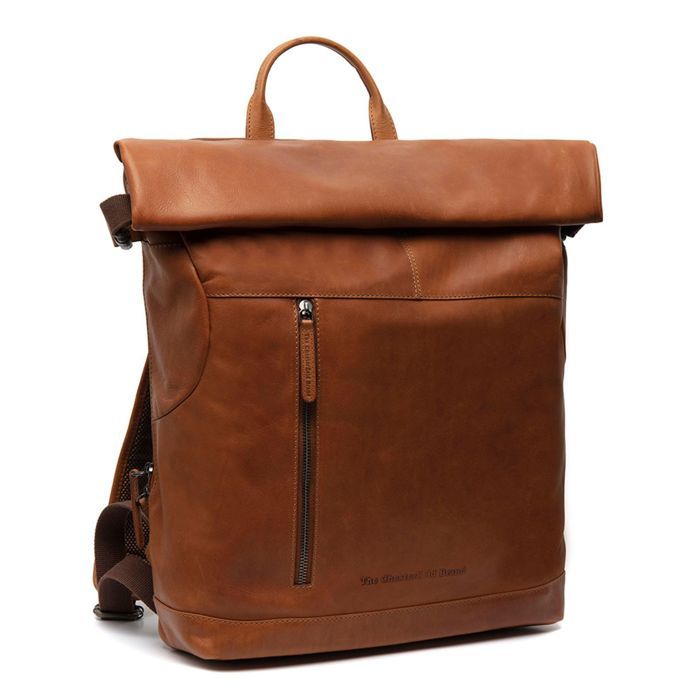 The Chesterfield Brand Sac à dos de loisirs brun clair en cuir pour femme et homme - Liverpool Backpack Cognac 208685