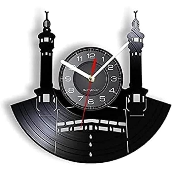 Horloge Prière Musulmane Jadeshay Automatique - Affichage Azan 1500 Villes - Écran LCD Rétroéclairé - Température Et Calendrier Lunaire