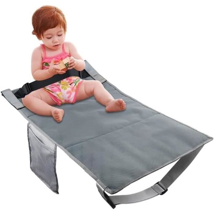 Lit Avion Bébé Portable – Prolongateur Siège Avion, Espace Couchage Enfant, Multifonction Voyage