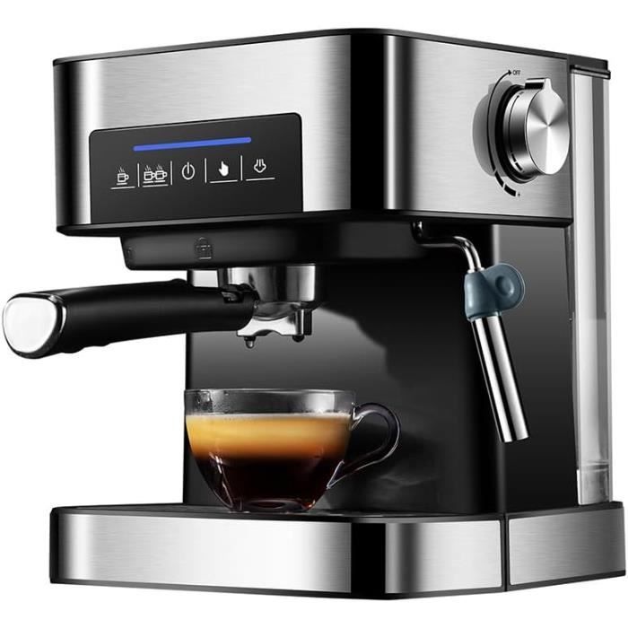 AMZCHEF – Machine à Café Expresso 20 Bars Avec Mousseur à Lait – Compacte Et Design
