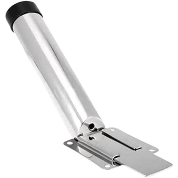 Support Canne à Pêche 4 Tubes Inox – Montage Latéral Pour Bateau, Amarine Made, Neuf Open Box