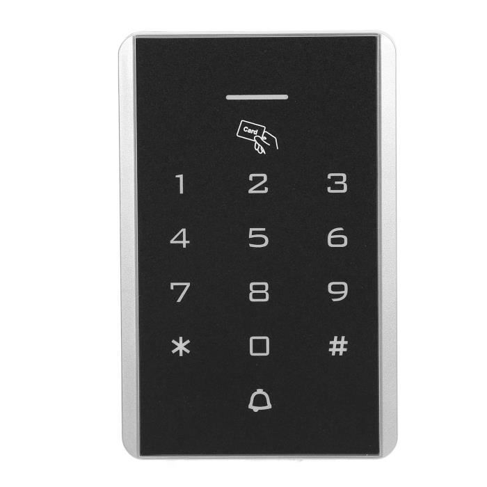 Clavier à code du kit de contrôle d'accès SET-AD8EM 280LED-AC Pour