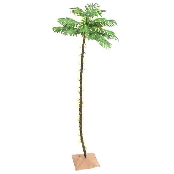 Vidaxl Palmier à LED 192 LED Blanc chaud 300 cm