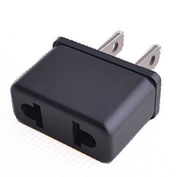 Canada Mexique Noir Incutex 6X adaptateurs USA Adaptateur Etats-Unis Adaptateur EU USA Type A US Adapter