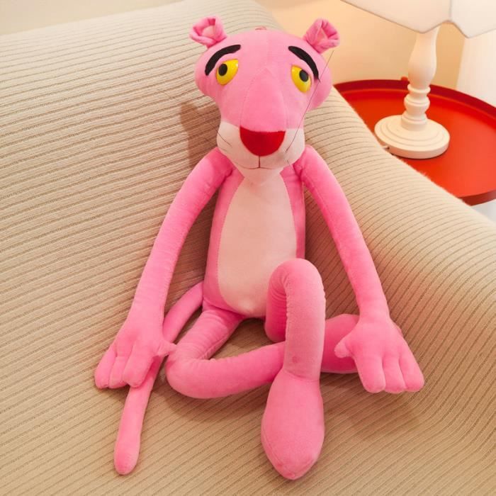 Peluche La Panthère Rose Avec Ventouses - 32 Cm - Marque Jemini - Occasion