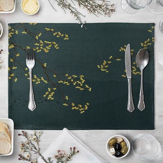 Ensemble Napperon Et Serviette De Table - 8 Pièces - F&C Bernenia Pétoncle - NEUF