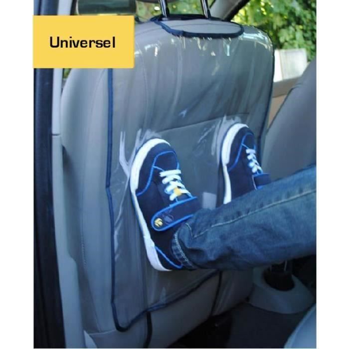 Protection Siège Auto Enfant - 2 Pièces Housses Imperméables Avec Poches De Rangement - Universel Pour Voiture Et SUV