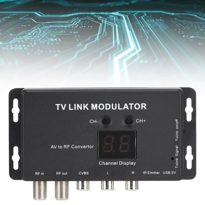 Modulateur Vision UHF V40-104 - Occasion - Parfait Pour Rétro-Gaming Ou Installation Vidéo