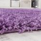 Paco Home Tapis Poils Hauts Et Longs Shaggy Lilas Tapis Poils Hauts Soldes Prix Choc Dimension:60x100 cm