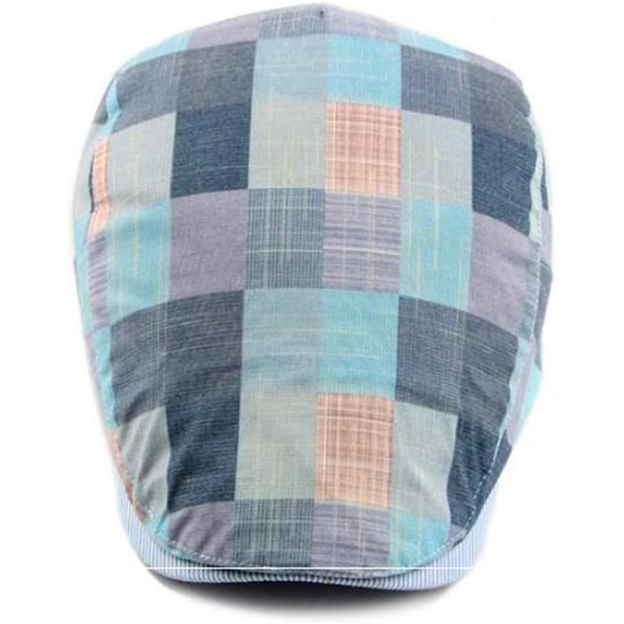 Casquette Plate Homme été En Coton - Style Vintage Et Décontracté - Idéale Pour Sport, Plage Ou Quotidien