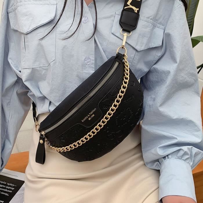 Sac banane avec best sale chaine