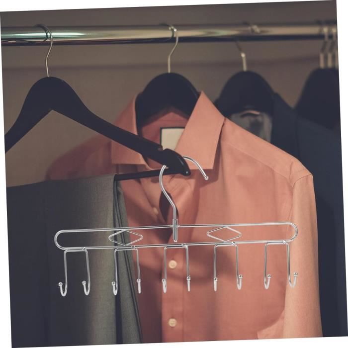 Cintre Pour Soutien-gorge, Organiseur De Débardeur, Support Rotatif En Metal Pour Economiser De Espace Argent 1 Piece 95513853