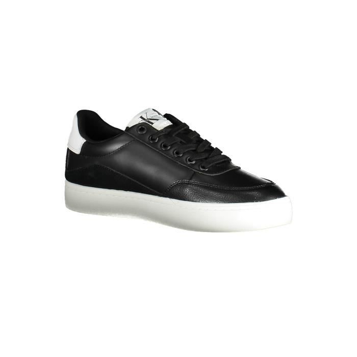 CALVIN KLEIN Basket Sneakers Sport Running Femme Noir Textile SF17410 Noir Cdiscount Chaussures