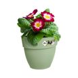 Pot de fleurs ELHO - Vibia Campana Easy Hanger Small - Vert Pistache - Balcon extérieur-2
