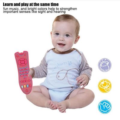 2023, télécommande tv jouet bébé simulé télécommande jouet Aby 0-6 mois  cadeau de qualité alimentaire pour l'apprentissage de la petite enfance