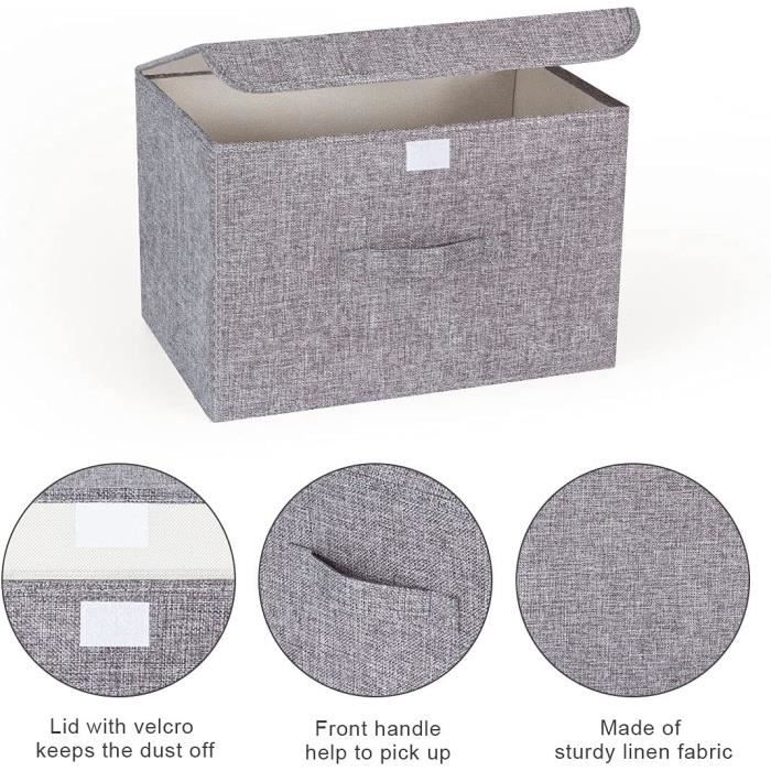Boîte de tissus avec couvercle Boîte de rangement de protection contre la  poussière pour bébé