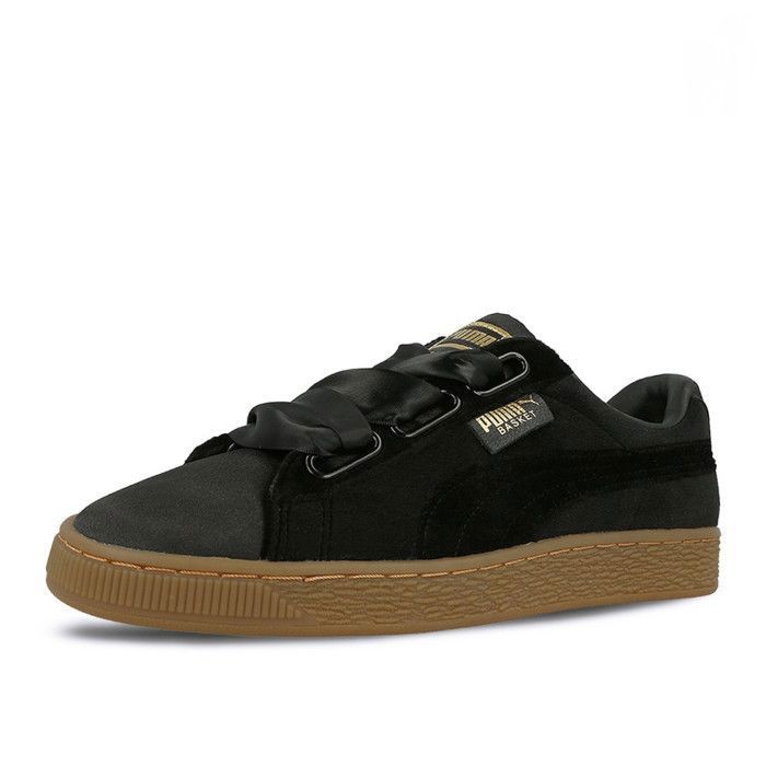PUMA BASKET HEART VS CHAUSSURES FEMMES Noir Cdiscount Chaussures