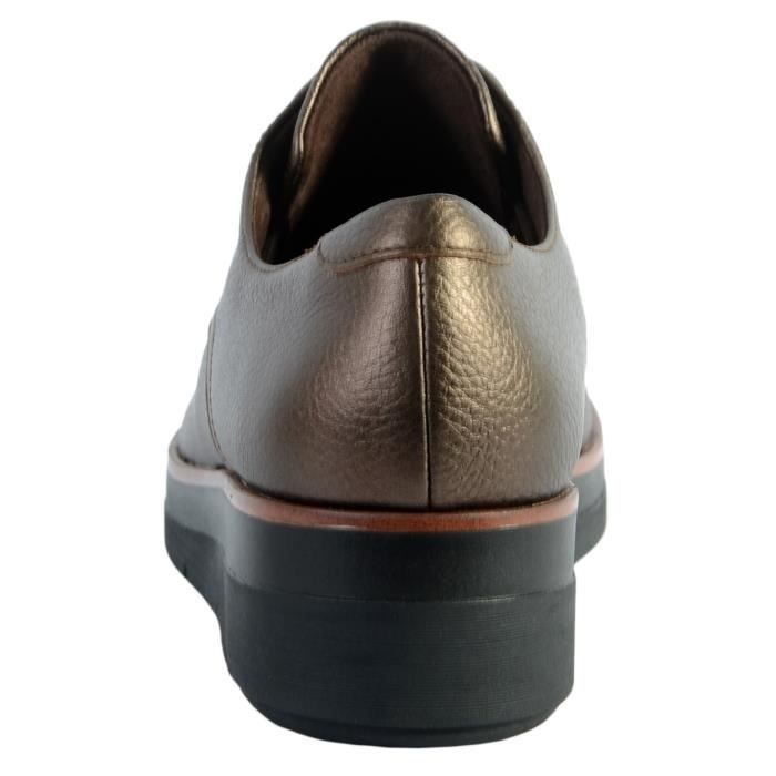 Derbies femme bronze new arrivals