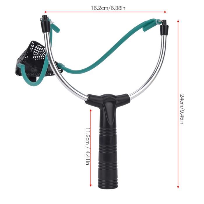 Ensemble Outils De Pêche - Lanceur D'Appâts Et Support | Matériel Pour Pêche Au Feeder | Portable, Bleu - 3