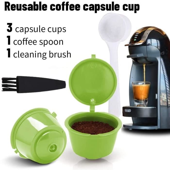 Capsule De Café, Réutilisable Et Rechargeable, Avec Cuillère