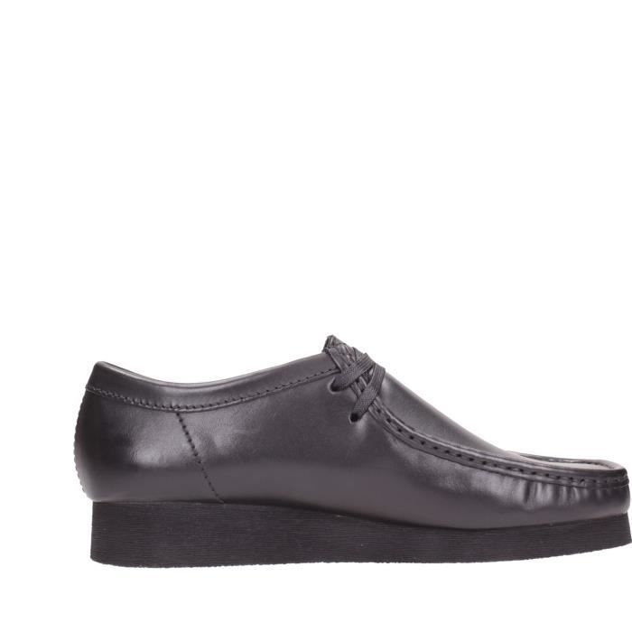 Clarks discount cuir noir