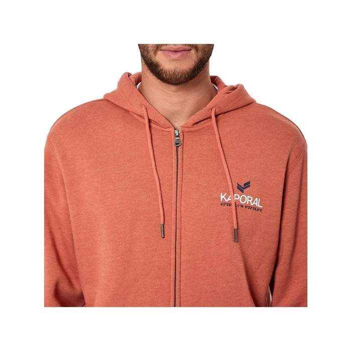 Sweat Kaporal Homme Byla original Orange Coton Authentique Vetement Kaporal Homme Orange Cdiscount Pret a Porter