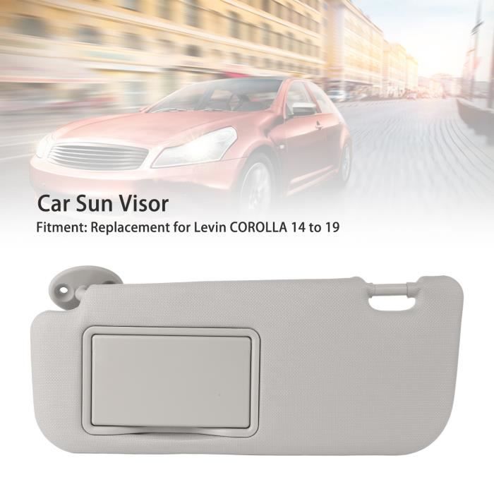 Pare-Soleil Conducteur Gauche Voiture - Compatible Corolla Levin 2014-2018 - Améliore Visibilité Et Confort