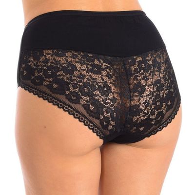 Culottes Femme Taille Haute Microfibre Risalti - Lot Confortable Sans Couture - Made In Italy