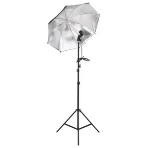 Kit de studio photo avec éclairage toile de fond et réflecteur