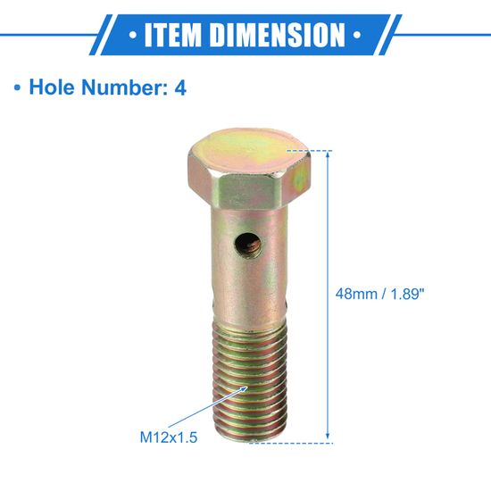 Kit Boulon Banjo De Frein X AUTOHAUX 2 Ensemble Adaptateur De Raccord