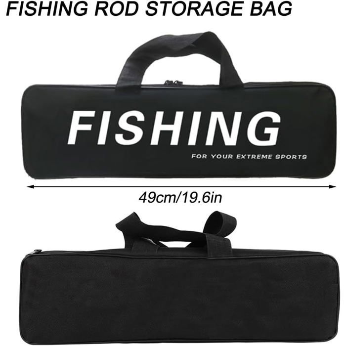 Canne à Pêche 2,7M Télescopique En Fibre De Carbone Moulinet Roulement Billes Accessoires Peche Item 13518694