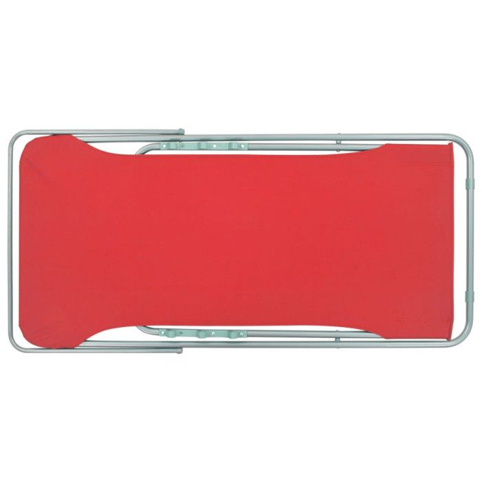 Siège Bateau Pliable VidaXL - Dossier Inclinable, Oreiller Amovible Bleu/blanc - 48x51x41 Cm - Résistant Aux Intempéries