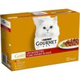 GOURMET Gold Les noisettes - Boîtes - Pour chat adulte - 24 x 85 g-0
