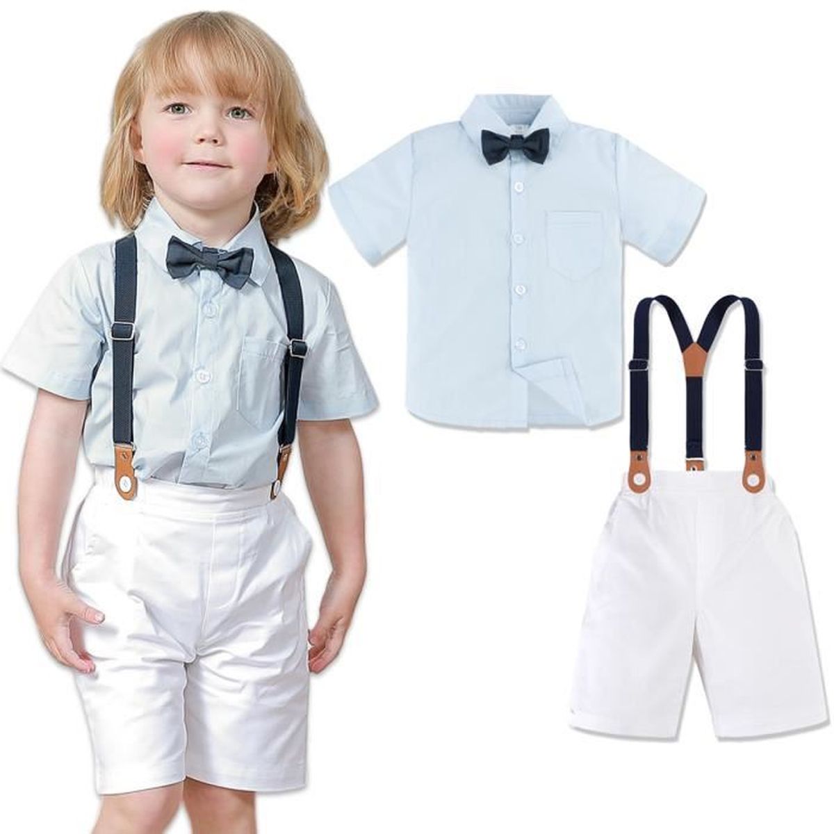 Vestito Battesimo Bimba Costume Mariage Enfant Mintgreen
