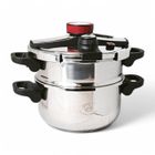 Autocuiseur / Casserole à couscous - ROYAL SWISS - 10 Litres - Inox - Induction - 2 en 1
