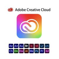 Adobe Creative Cloud - All Apps Abonnement - 1 AN - 100 Go Stockage