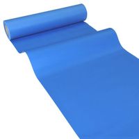 JUNOPAX Chemin de Table en papier bleu 50 m x 0,40 m |  imperméable et peut être essuyée