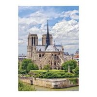 Puzzle 1000 pièces - DINO - Cathédrale Notre-Dame de Paris - Architecture et monument - Niveau moyen - Mixte