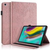 Housse Coque Samsung Galaxy Tab S5e 10.5" SM-T720- T725 Etui de Tablette Protection Premium PU Cuir Antichoc -Rose