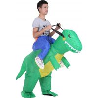 Gonflable Costume Mignon Adulte Dinosaur Costume Air Fan Operated Marcher Fancy Dress Party Outfit T-Rex Gonflable Costume