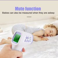 Rapide Pistolet thermometre sans contact pour bébé pour Adulte thermometre infrarouge thermometre frontal