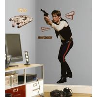 ROOMMATES Stickers STAR WARS HAN SOLO repositionnables 145 x 65 cm