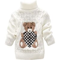 2026 Pull Tricoté à Col Roulé Pour Bébé Garçon Et Fille